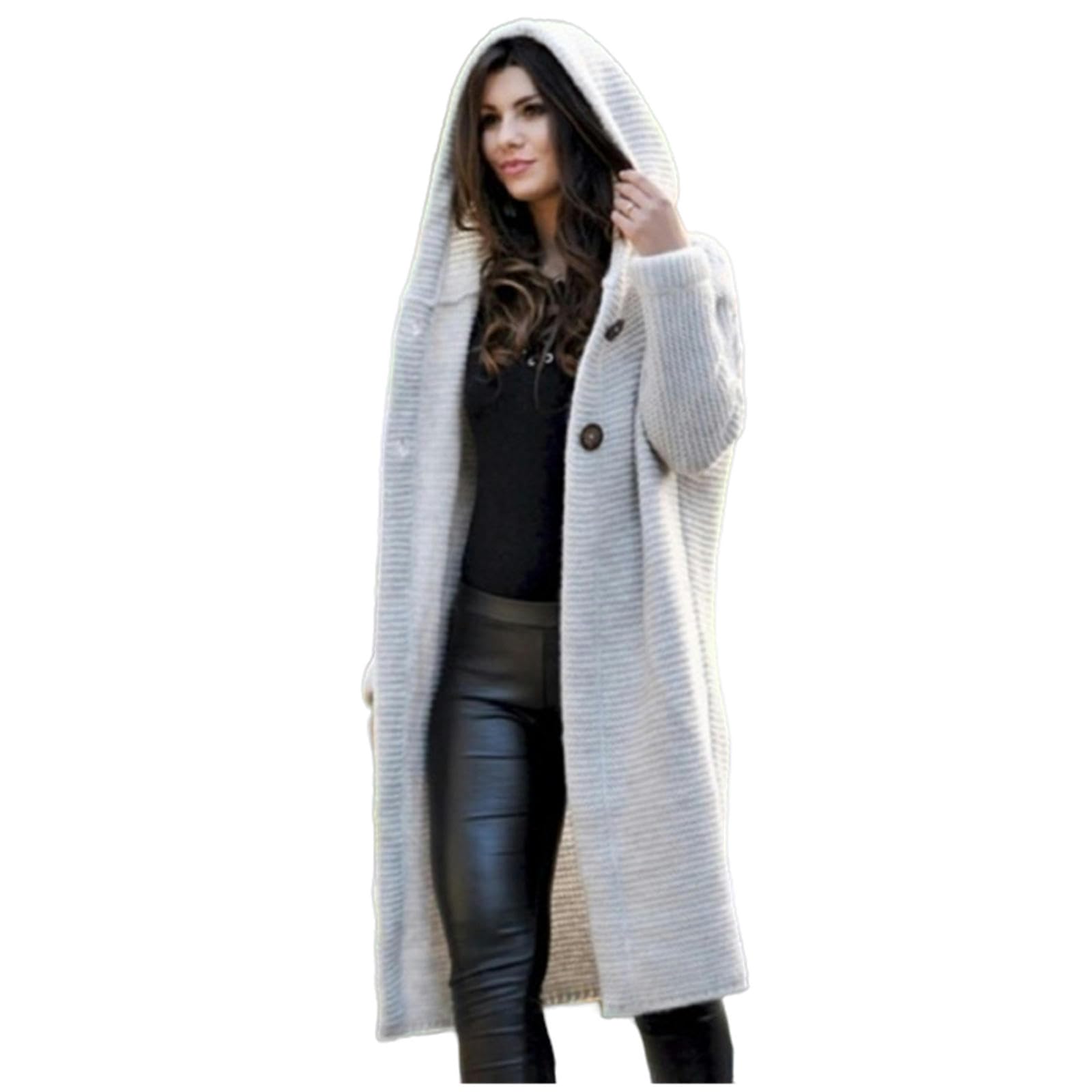 Letni Sweter Kobiety O Luźnym Kroju, Długie Dzianiny Sweter Kobiety Topy Vintage Stałe Eleganckie Luźne Miękkie Sweater Coat