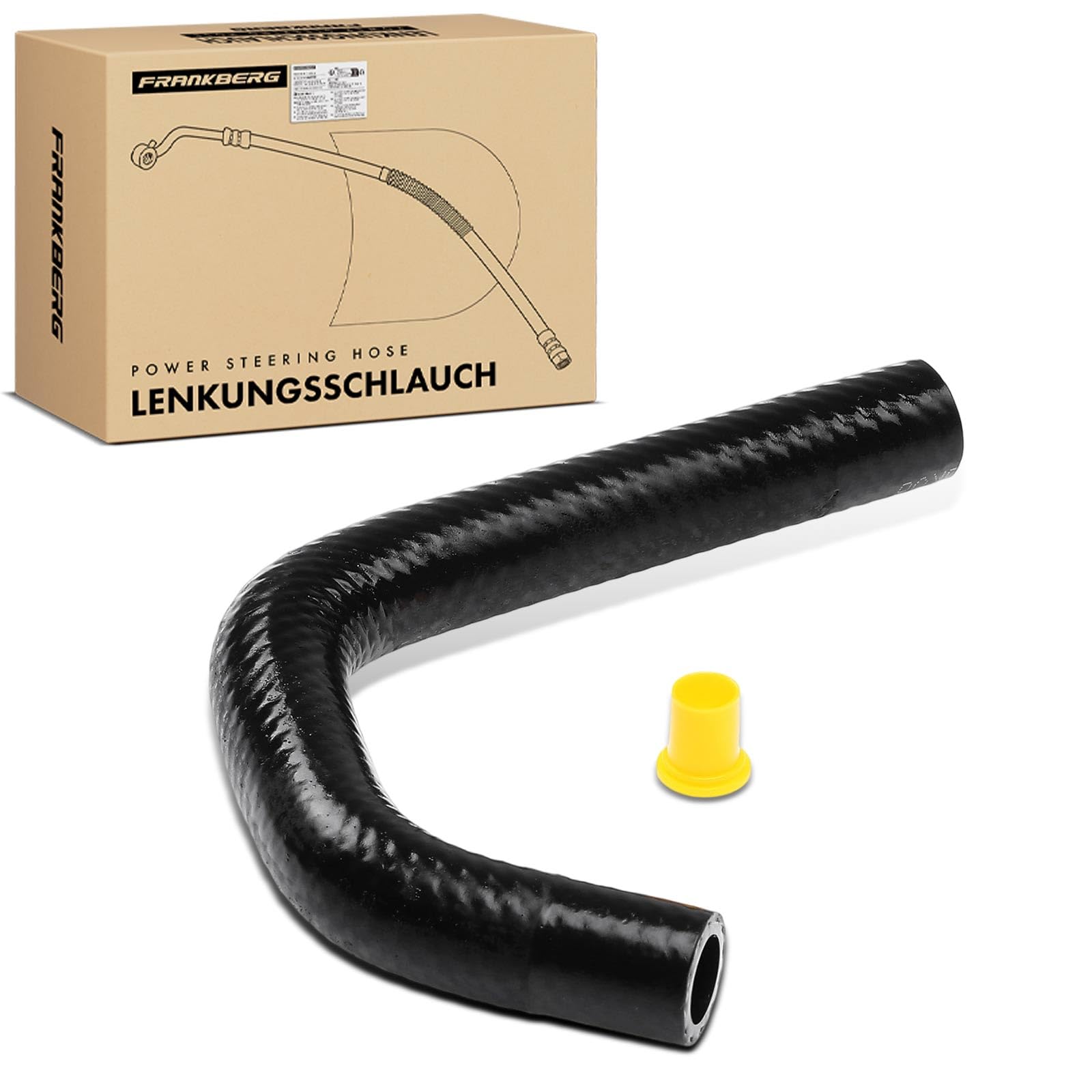 Frankberg Hydraulikschlauch Lenkung Benzin 32411092982 | Kompatibel mit Z3 R.o.a.d.s.t.e.r E36, 3er Compact E36, 3er Touring E36, 3er Coupe E36, 3er E36, 3er Cabriolet E36