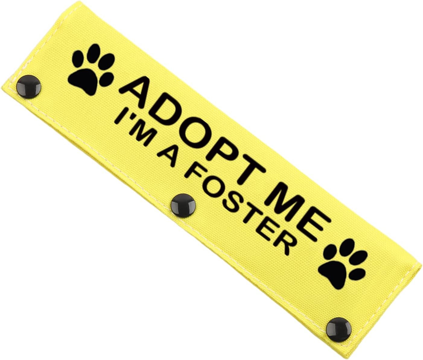 JXGZSO Adopt I’m A Foster Leash Sleeve Wrap Adopt Dog Leash Cover Dog Gift Rescue Gift (I'm A Foster DLS)