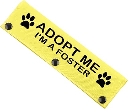 JXGZSO Adopt Im A Foster Leash Sleeve Wrap Adopt Dog Leash Cover Dog Gift Rescue Gift Im A Foster DLS