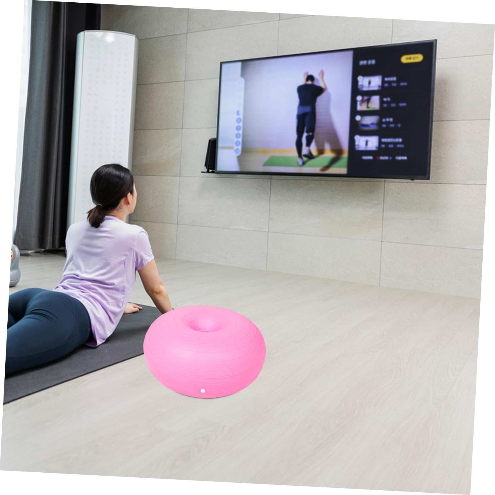 YARNOW Palla da Yoga Palla da Esercizio Palla Rimbalzante per Donne Incinte Palla da Pilates per Donne da Pilates per Esercizi Attrezzatura da Pilates da Allenamento