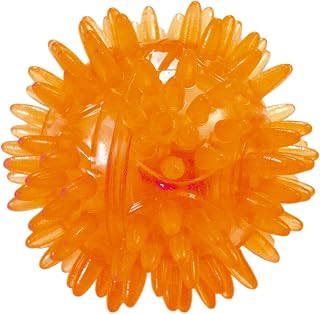 Bola Luz Espinho Mini Cat Laranja Jambo para Cães