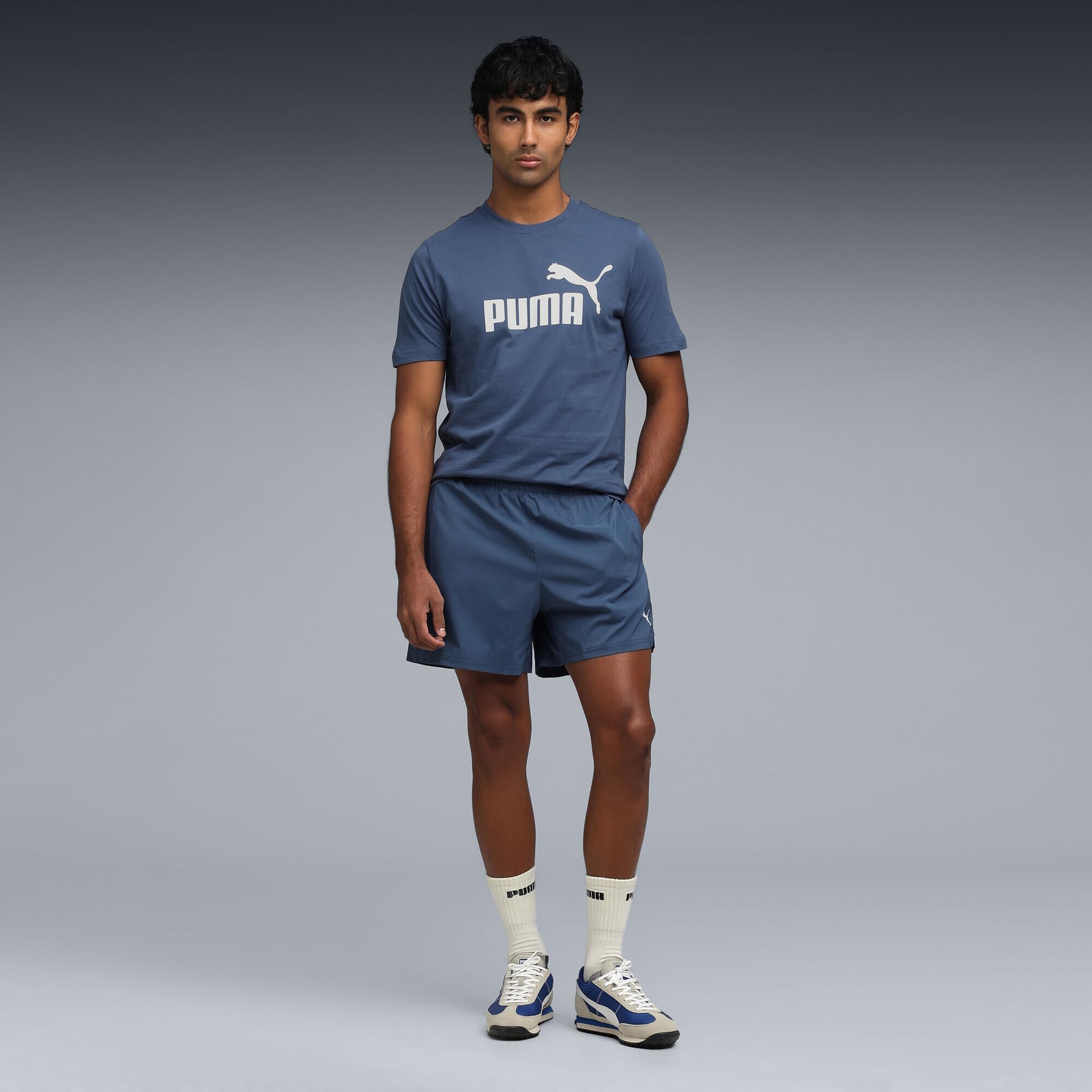PUMA Unisex ESS No. 1 Logo tee (S) Tees (Pack of 1)