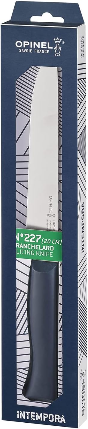 OPINEL Intempora Slicing Knife – 8 Inch Sandvik Steel Blade for Slicing Fish, Game, or Large Fruits and Veggies, Made in Portugal