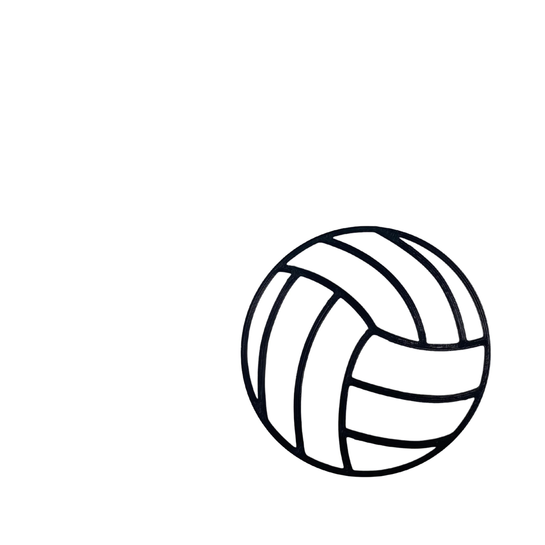 FRESHe BAGLETS - Volleyball Charm Accessory Compatible with All Rubber Tote Bags - Decorative Charm Perfect for Customizing Your Bag & Showing Your