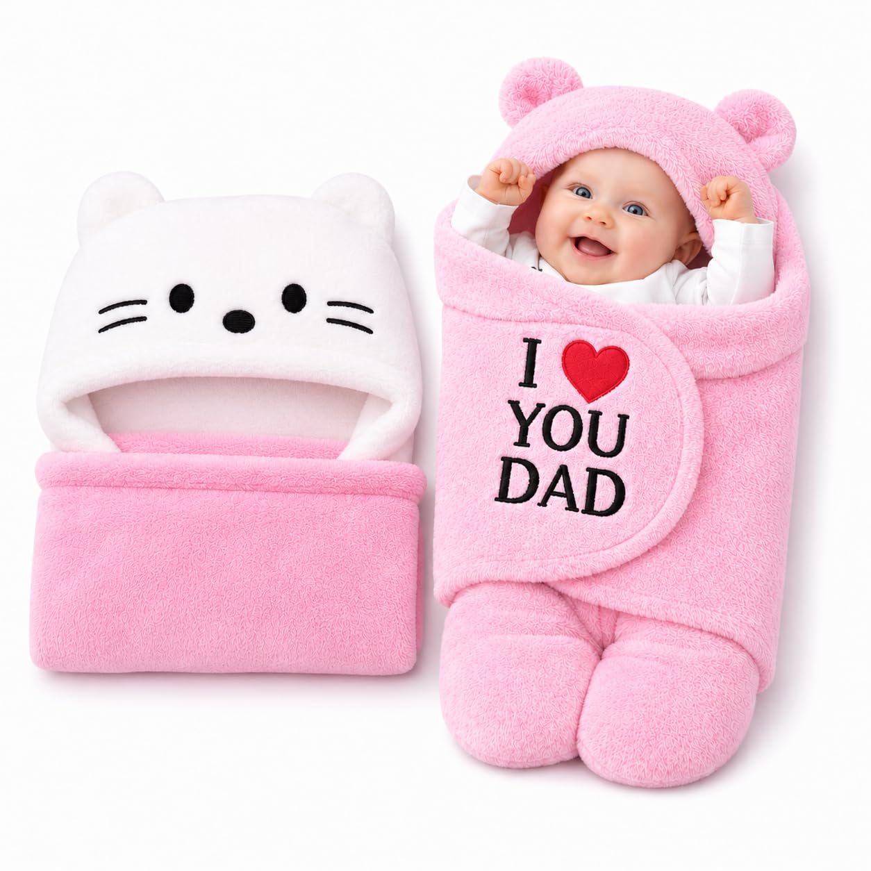 First Kick Baby Blanket Newborn Carry Nest | Soft & Breathable Lounger for Newborn | Portable Bedding for Supervised Rest & Travel | Lightweight Infant (0–9 Months)-image-24