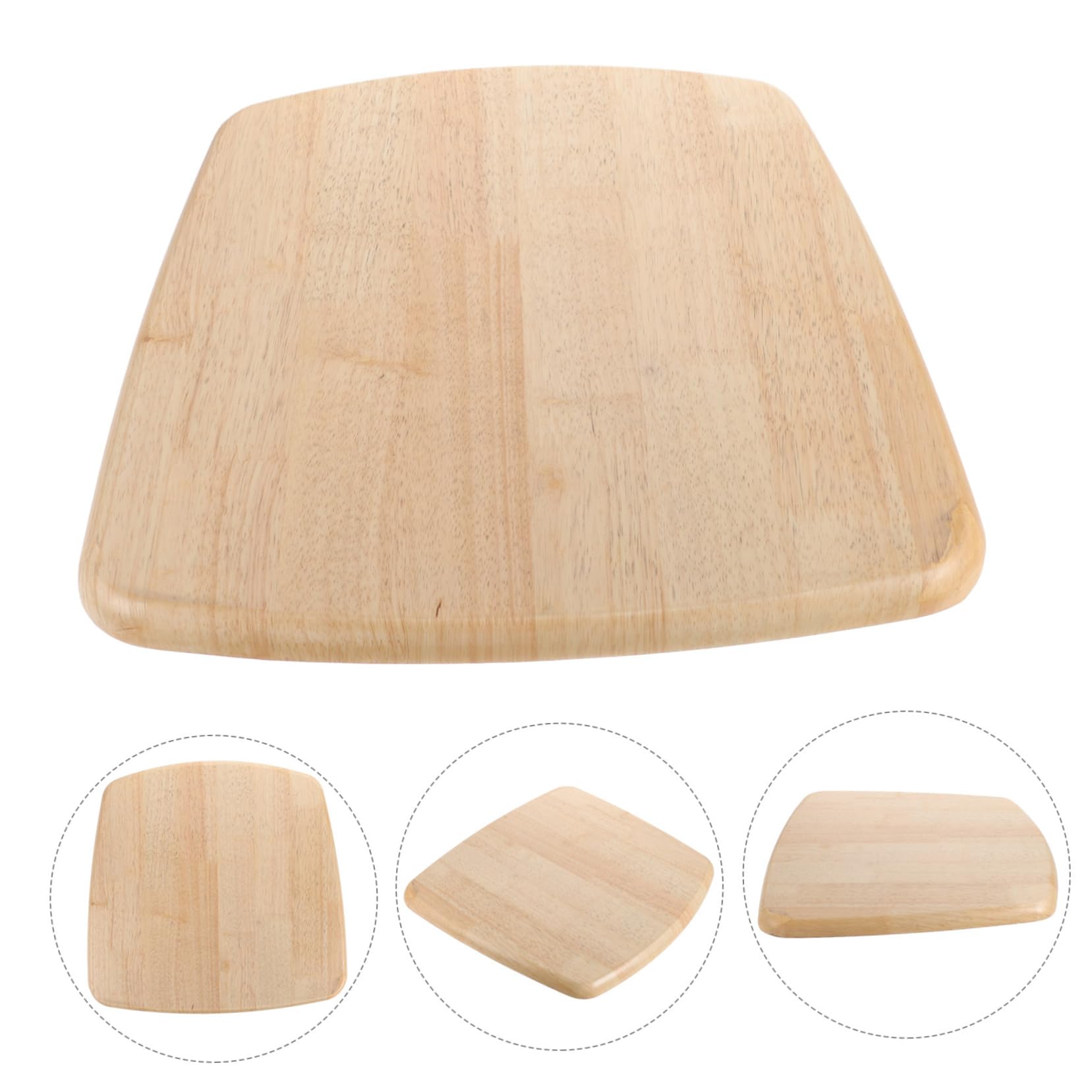 Amazon.co.jp: Veemoon 木製椅子座面交換パーツ 丈夫な実木材質 家用