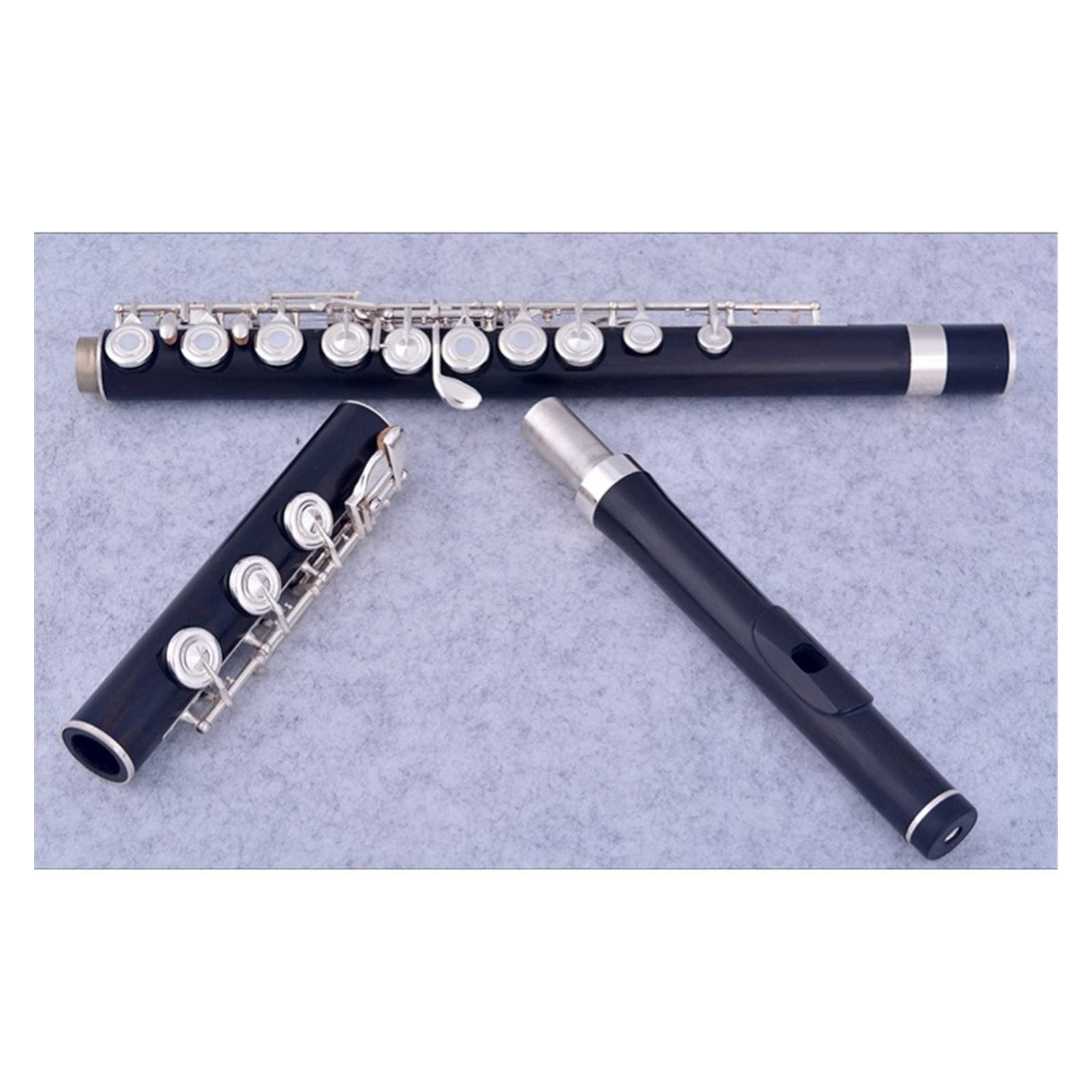 Amazon.co.jp: レッドウッド フルート 17 オープン ホール シルバー