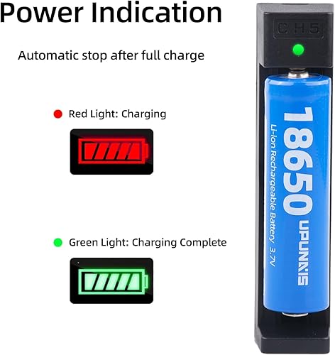 Miniatura 5 de Cargador de batería 18650 adecuado para batería de iones de litio 18650 20700 26650 10440 14500 18500 16340 17500 cargador de batería USB de ranura