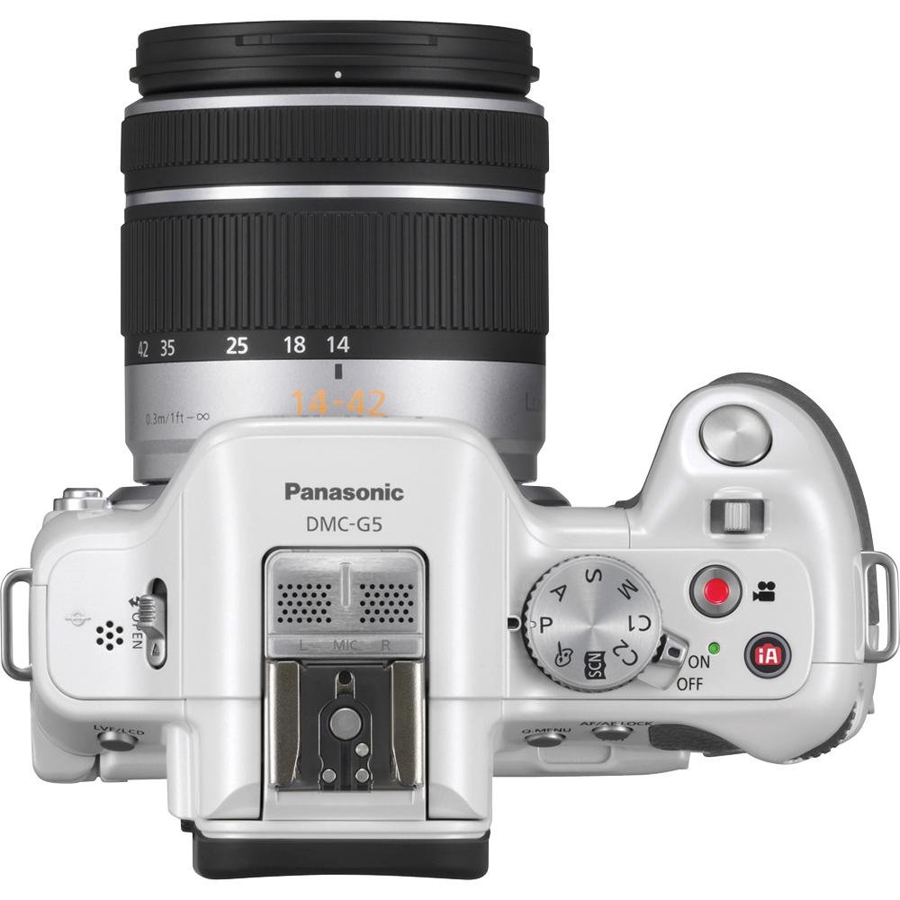 Amazon.com: Panasonic Lumix DMC-G5 K 16 megapíxeles cámara digital