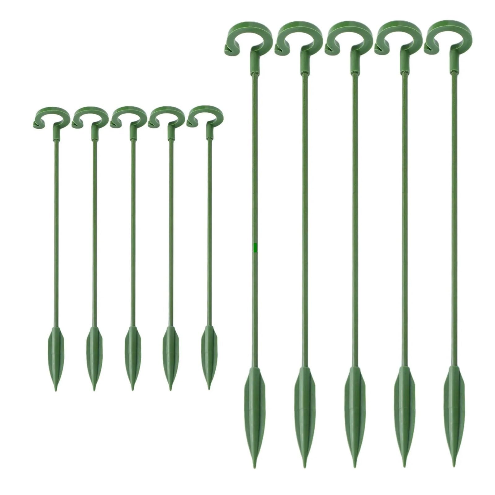5/10 Uds Mariposas orquídeas Flores suculentas Vegetales Soporte de Plantas en Maceta Varillas Suministros jardín para Soportes para Plantas(17CM)