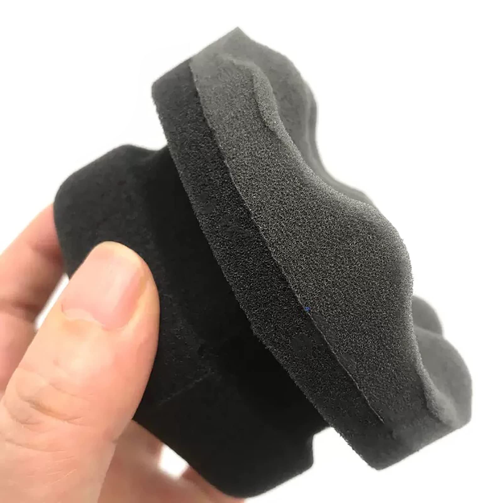3 Applicatori Per Lucidatura Pneumatici Con Spugna – Manico Ergonomico, Riutilizzabili, Per Detergenti E Schiume