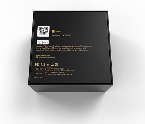 Miniatura 10 de TOOBUR Reloj inteligente para hombre (respuestahacer llamadas), Alexa integrado, rastreador de fitness, frecuencia cardíaca, sueño, rastreador de