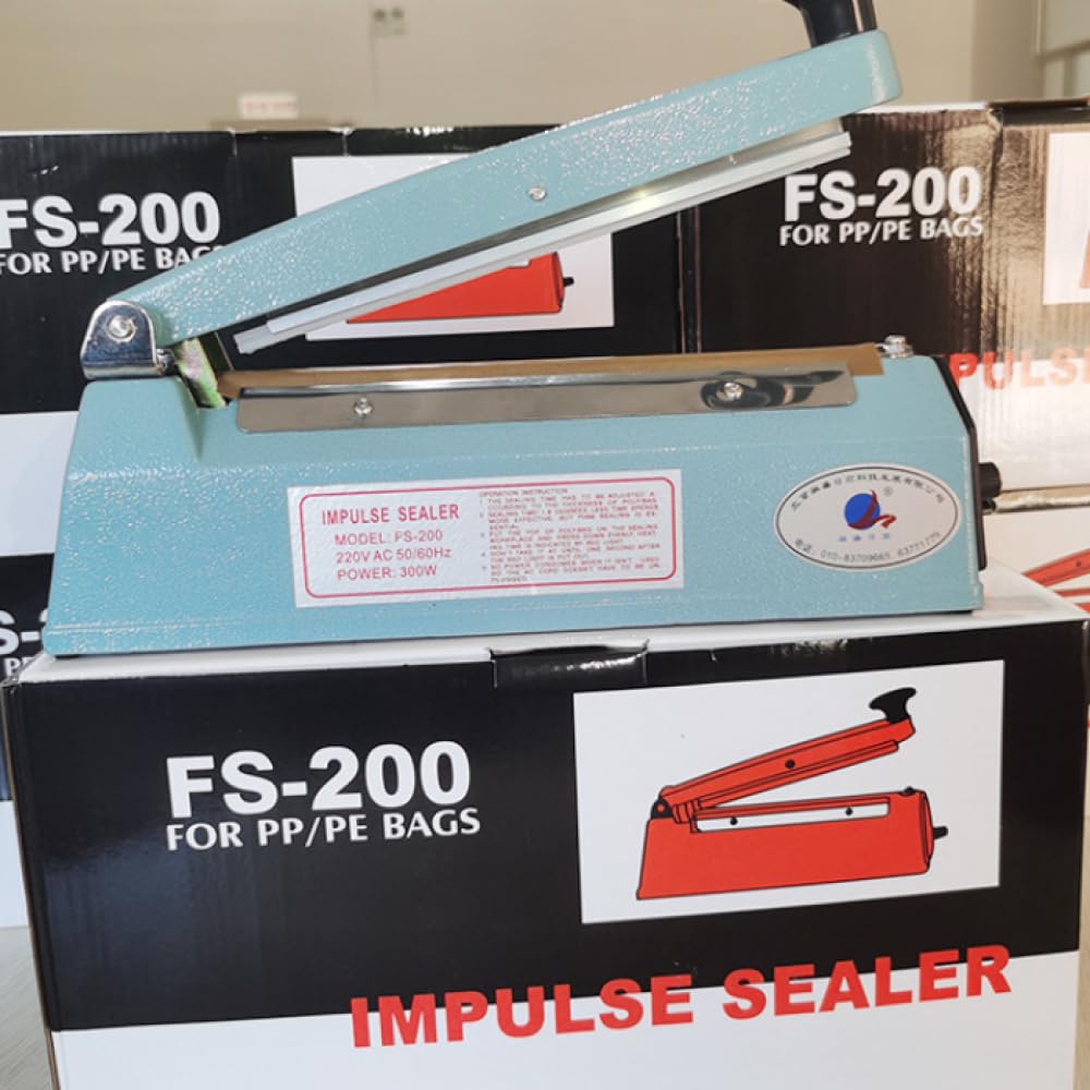 HAZARA Selladora de sobremesa manual Easy Seal Pequeña selladora comercial de alimentos para hostelería-FS-300