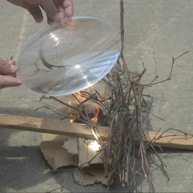 ラボ用顕微鏡アクセサリー 1PC 150 ミリメートル光学ソーラーフレネルレンズ焦点距離 50 ミリメートル 70 ミリメートル D