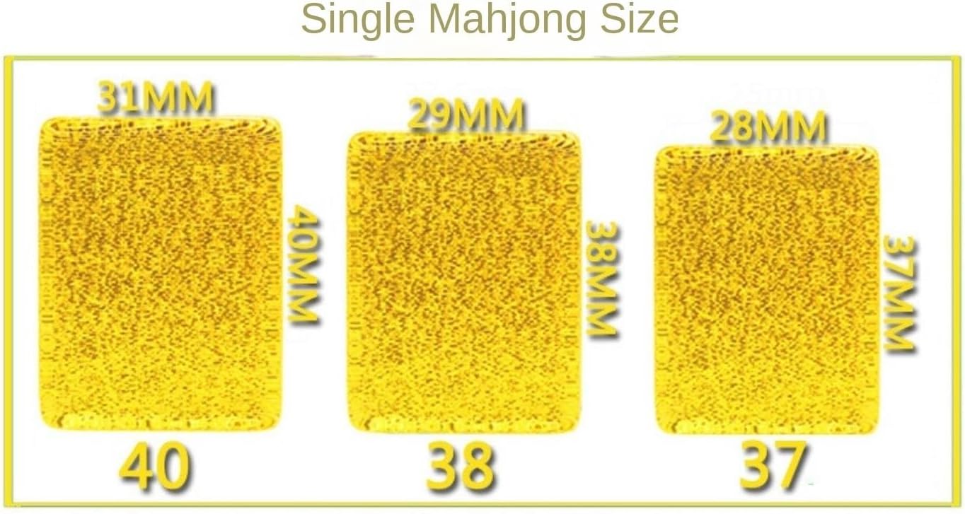 金色の麻雀牌セット 144枚