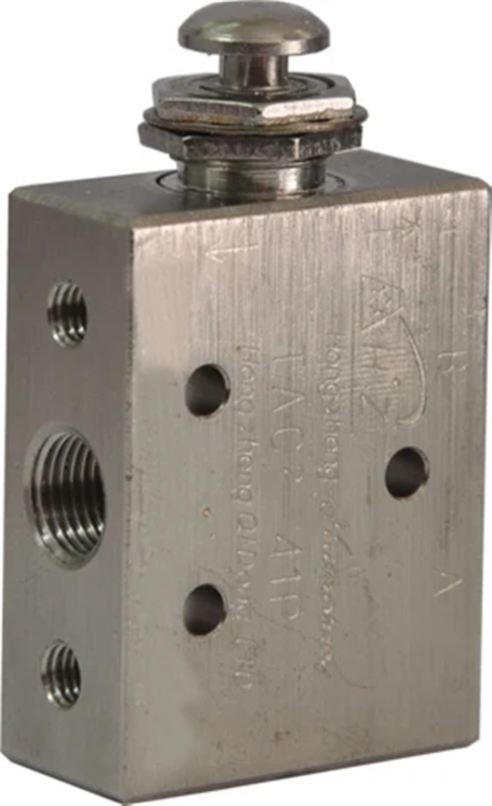 IEUMJNAT Pneumatic 2 Position 3 Way Spring Button Air Valve TAC2-41P