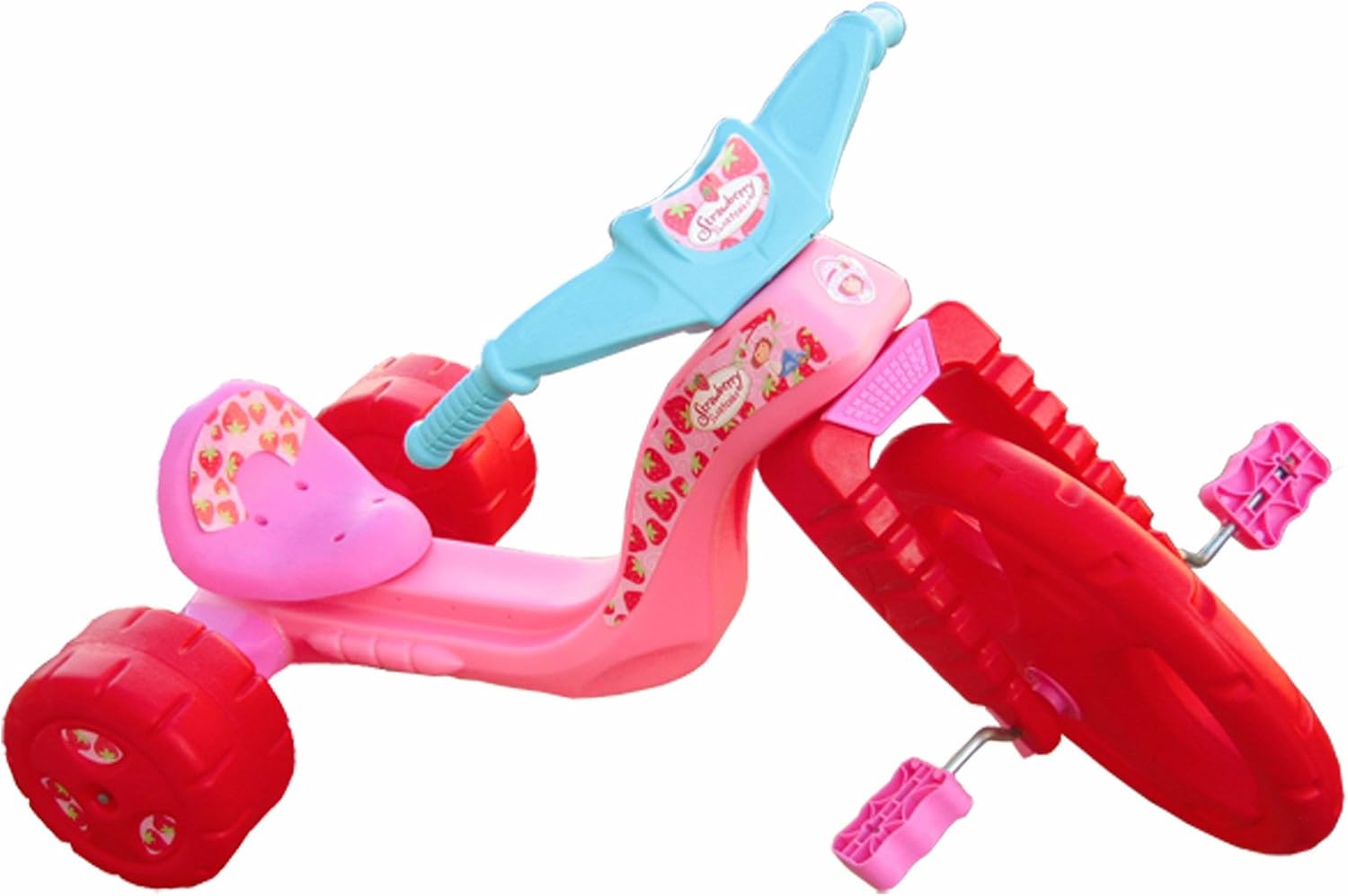 The Original Big Wheel "STRAWBERRY SHORTCAKE" Trike Limited Edition Ride-on Pink & Yellow
