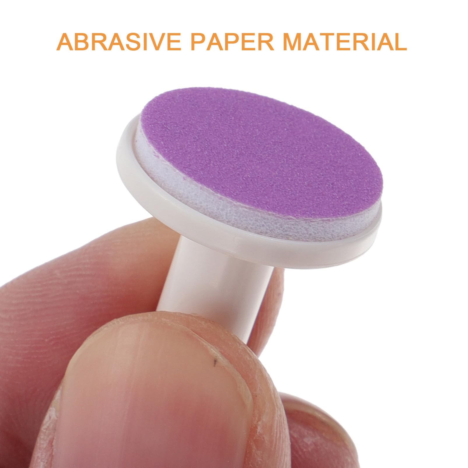 Almohadilla de Lima de Uñas para Niños 24 Piezas de Papel Abrasivo