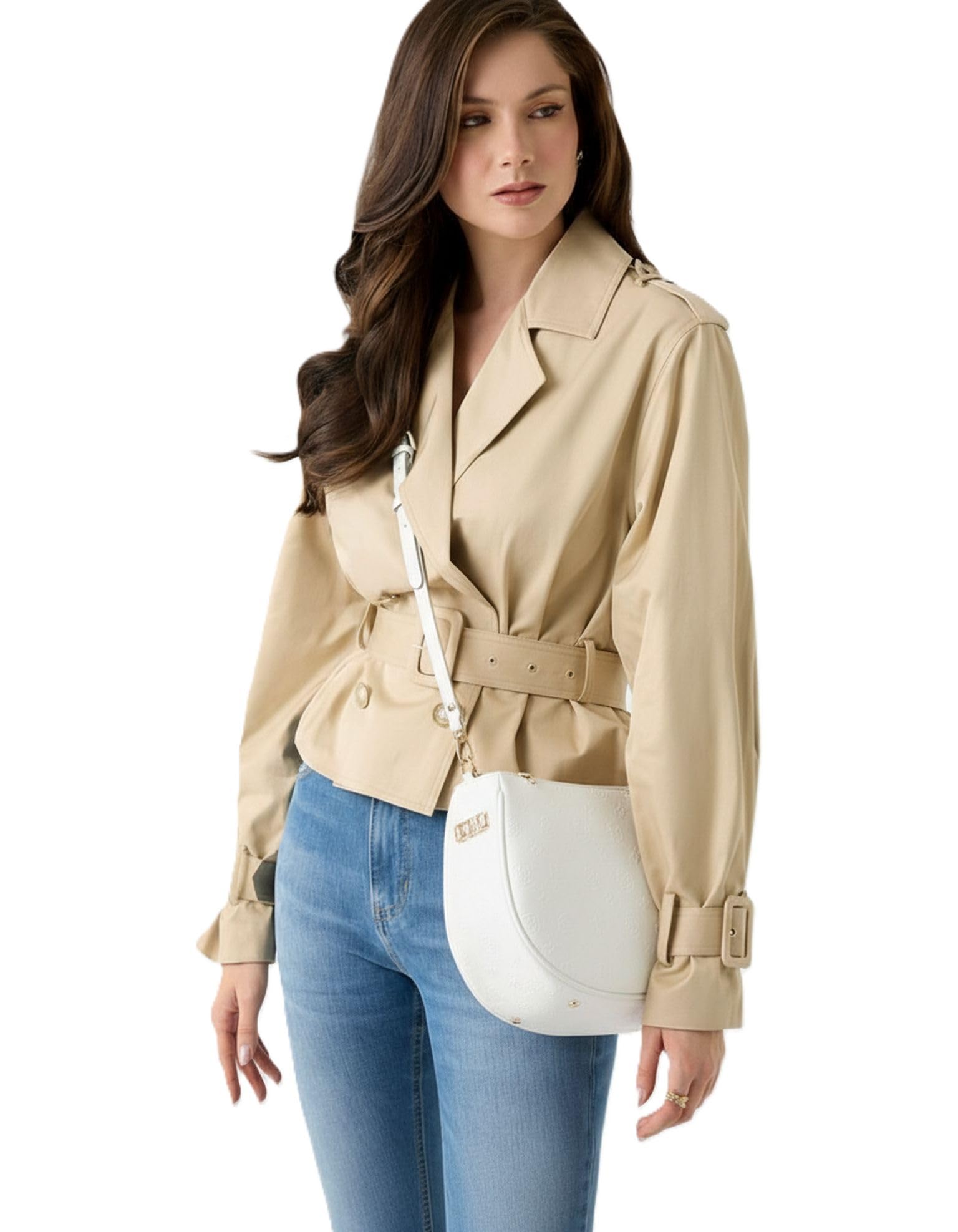 GUESS Donna Borsa A Spalla Poliuretano HWPD9916770