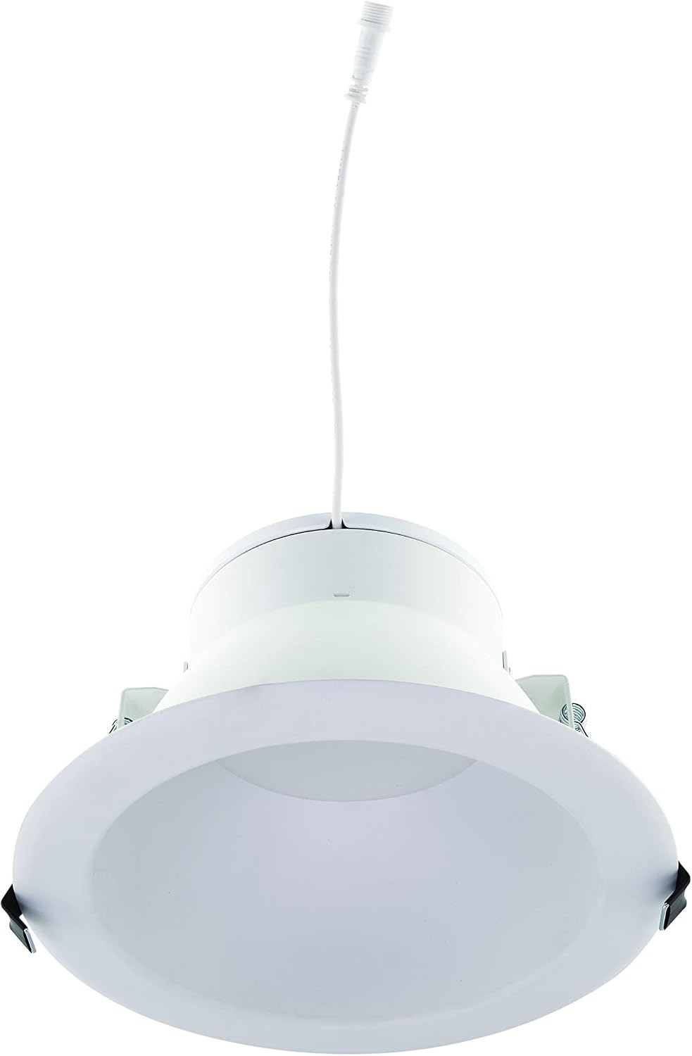 Satco CCT and Wattage Selectable LED Commercial Recessed Downlight, 8 Inches, White