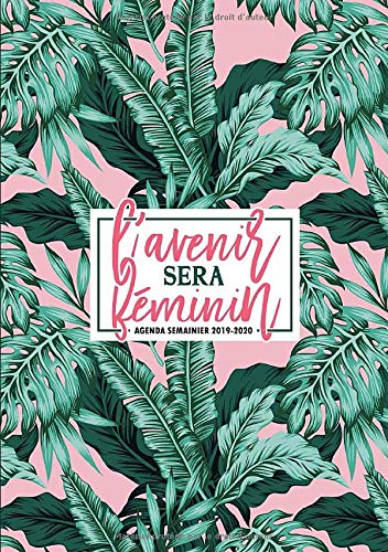 Télécharger L’avenir sera féminin : agenda semainier 2019-2020: Du 1er juillet 2019 au 30 juin 2020 : aperçu Livre eBook France