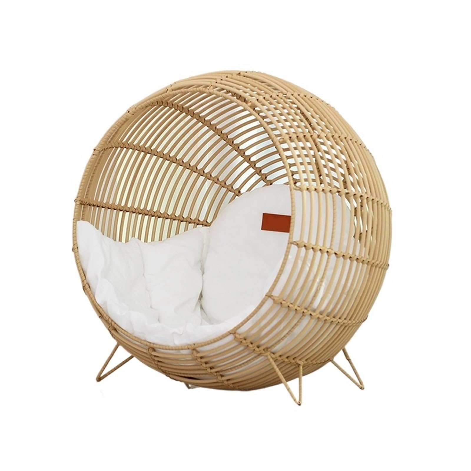 Maison for chat avec lit pour animaux de compagnie et coussin amovible lavable