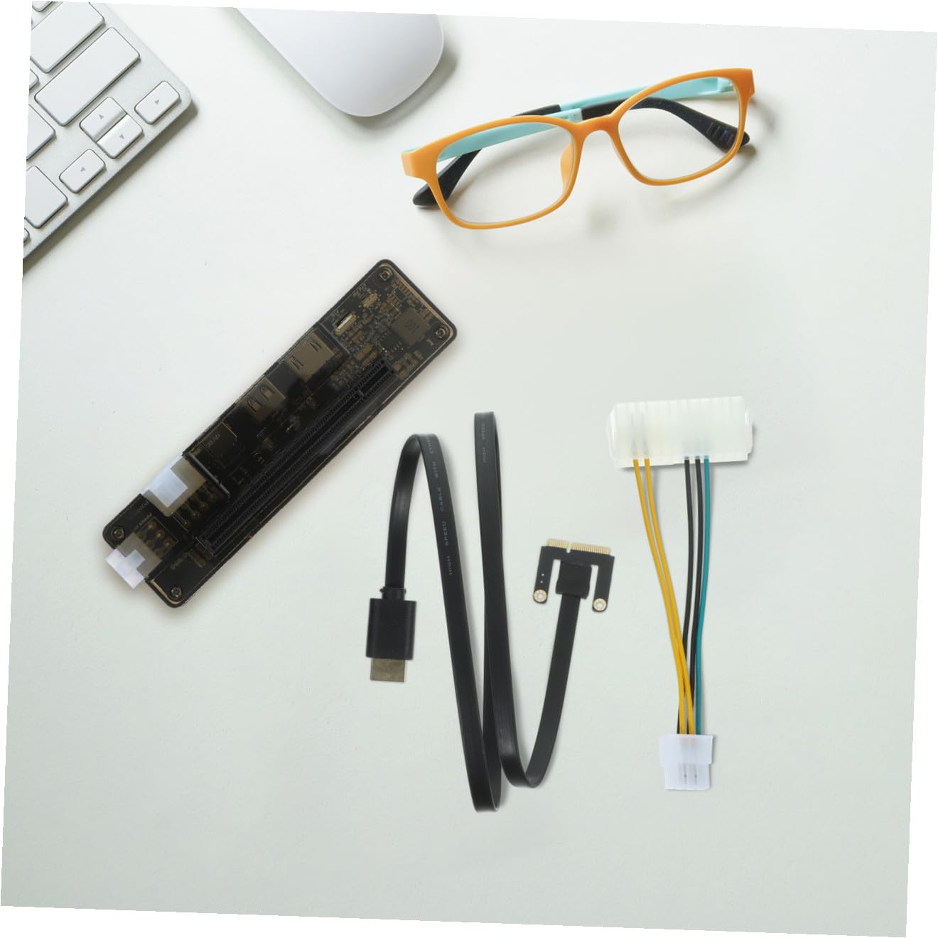 NUOBESTY Dock Per Scheda Esterna Per Laptop Stazione Di Docking Portatile Supporto Pci-e Adattatore Per Espandere Capacità Grafiche Diverse Interfacce Di Input