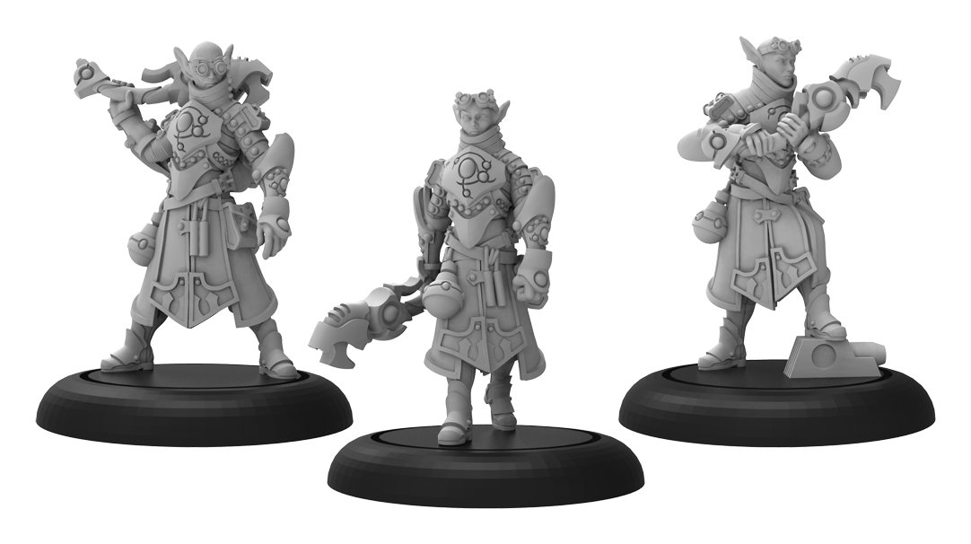Privateer Press PIP35083 Retribution: House Shyeel Arcanists, One Size