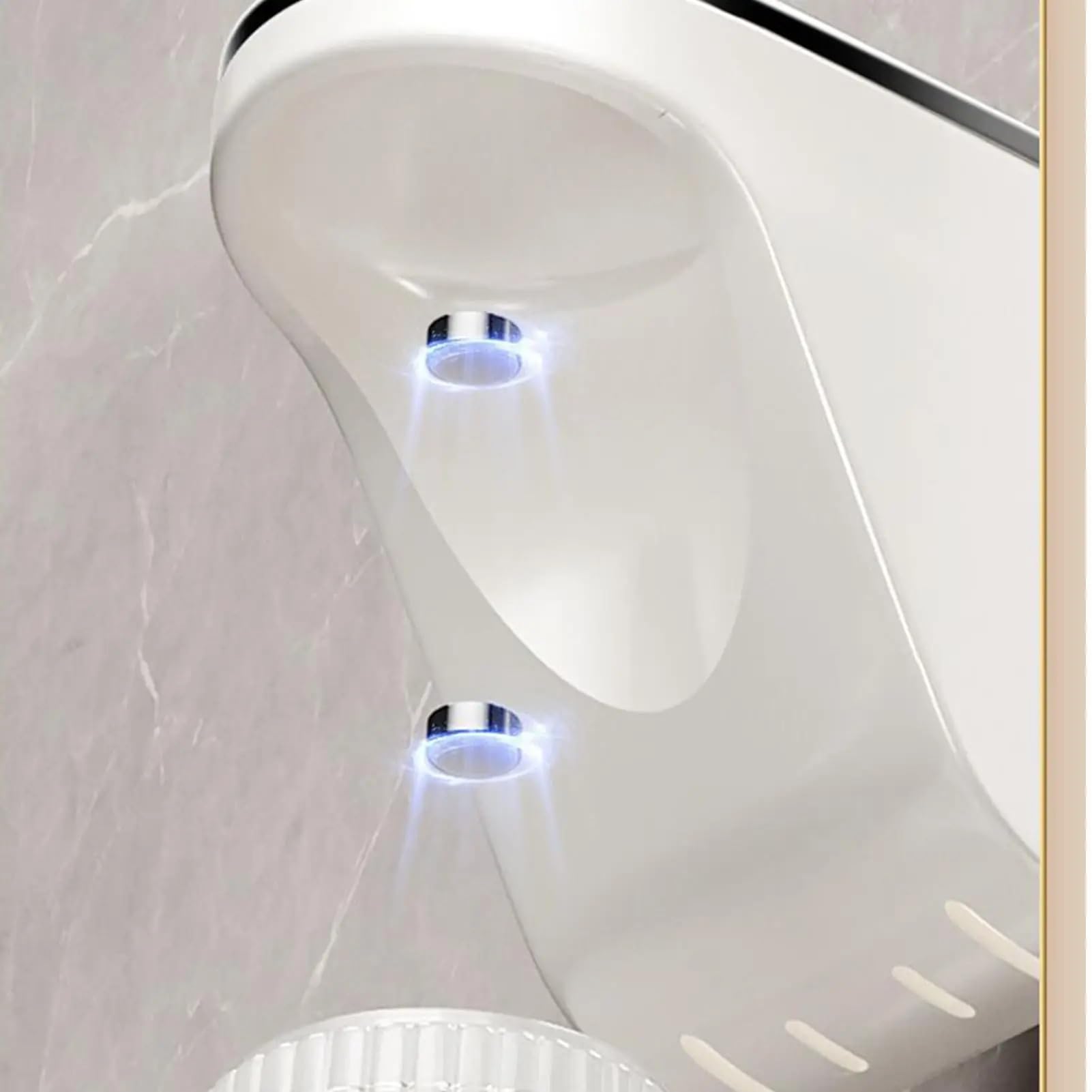 Portavasos Magnético for Cepillo De Dientes for Baño, Ducha, Sin Perforación, Montado En La Pared, Dispensador Vaso for Enjuague Bucal, Accesorios Almacenamiento para cepillos de Dientes
