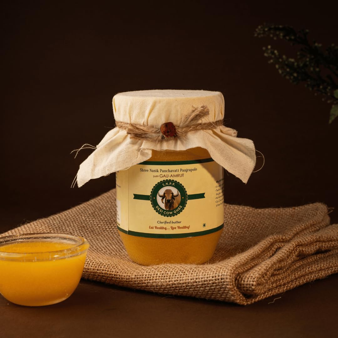 SNPP GAU-AMRUT Gir Cow Ghee 250ml Jar (B08BNJGRGH) Amazon Price History, Amazon Price Tracker