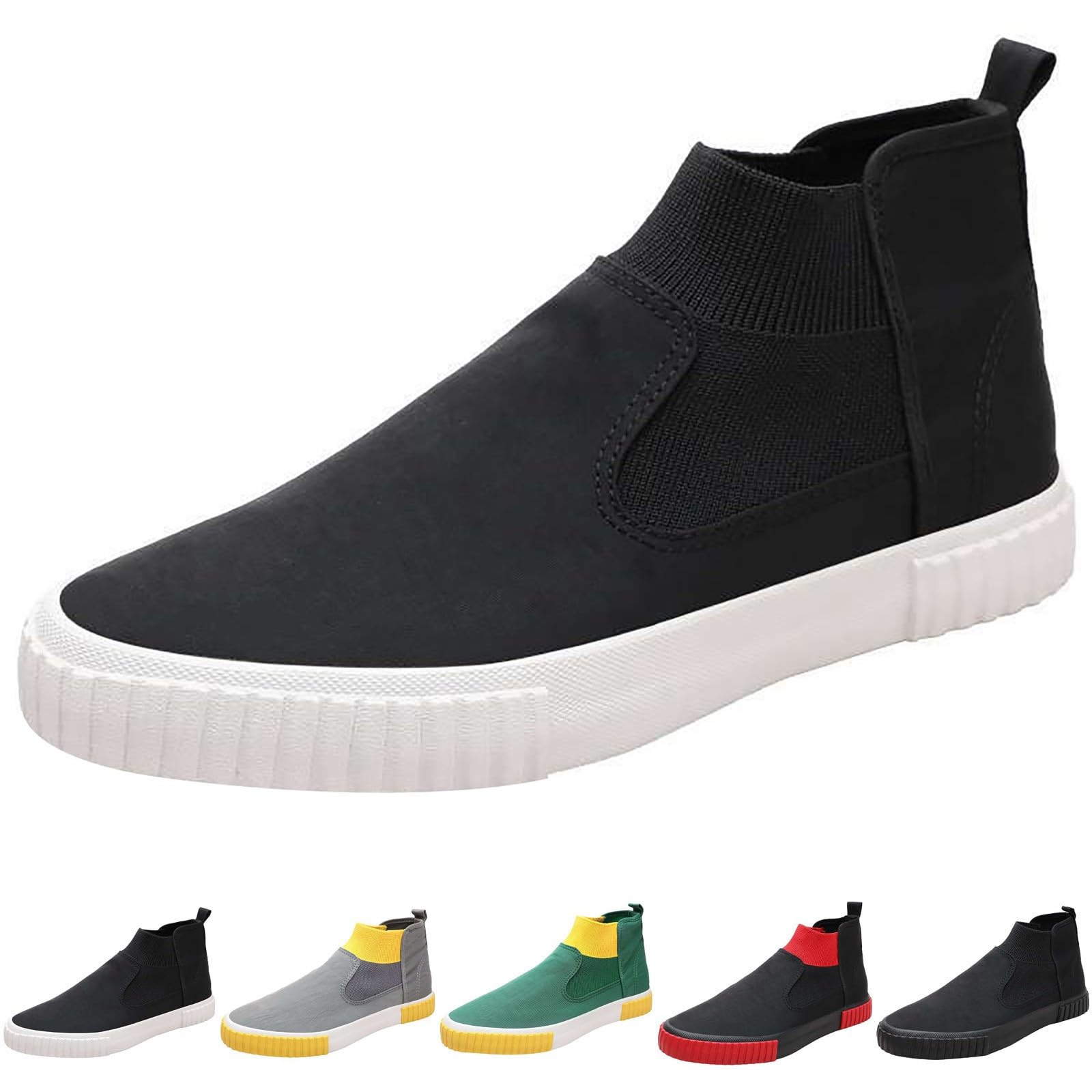 Sneaker & Sportschuhe für Herren Herren Freizeitschuhe Sommer Leicht Walkingschuhe Bequeme Joggingschuhe Atmungsaktiv Skaterschuhe Slip On Turnschuhe Modische Schlupfschuhe