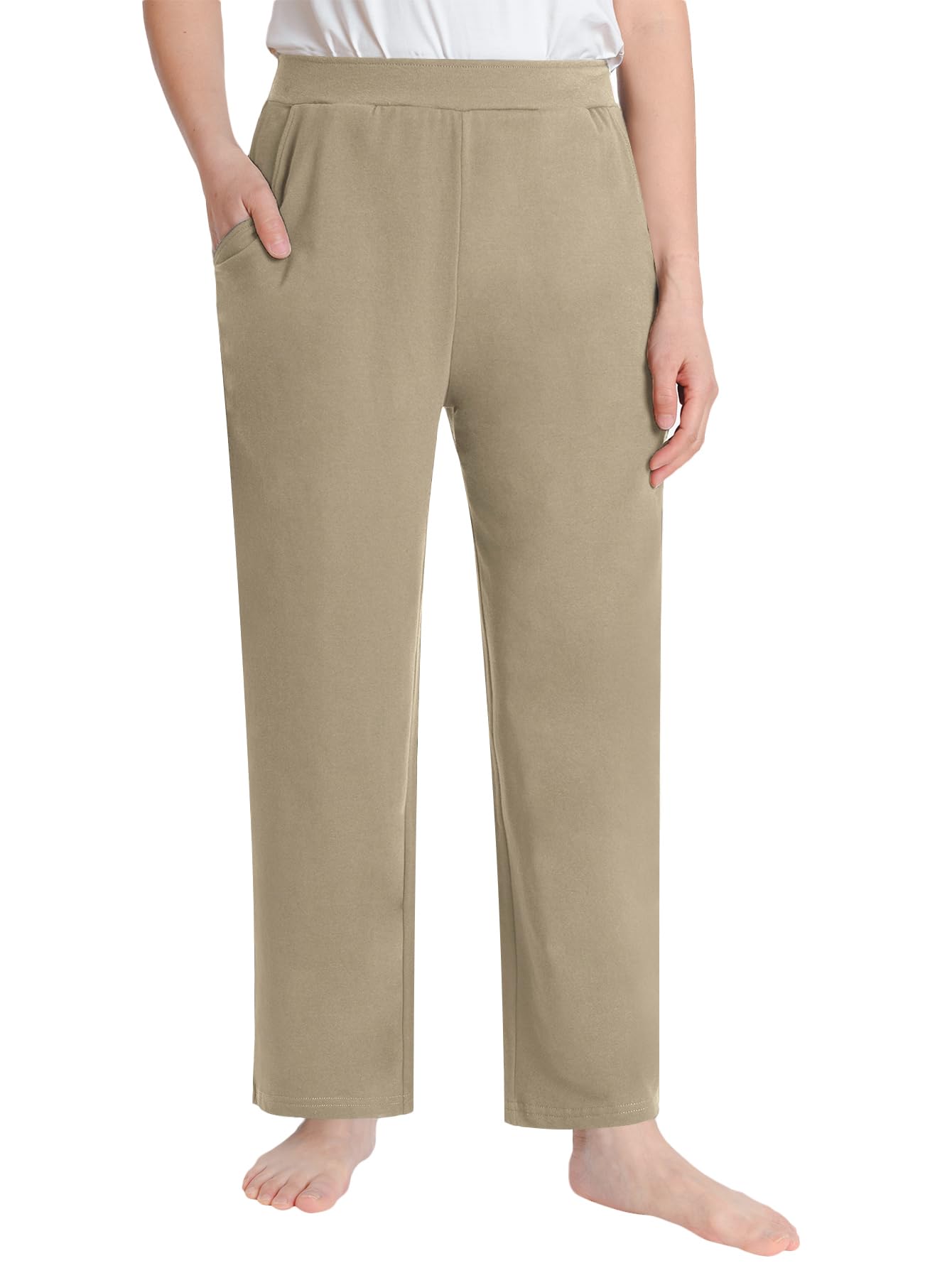 Womens Petite Cotton Lounge Pants Petite Length