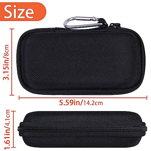 Image of Aenllosi Hard Carrying Case Compatible With Crucial X8 1TB /2TB /4TB /500GB Laptops Portable SSD,External External Solid State Drive & USB Cable Organizer(Case Only), Black