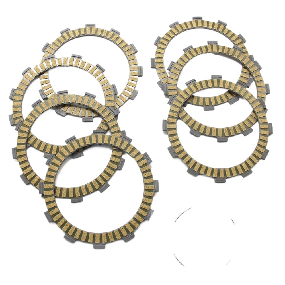 Kit De Placas De Fricción De Embrague Para Motocicleta Compatible Con Honda CR125 WR125 2007 SM125S WRE125 2007-2008 TC125 2014-2018 TE125 TX 125