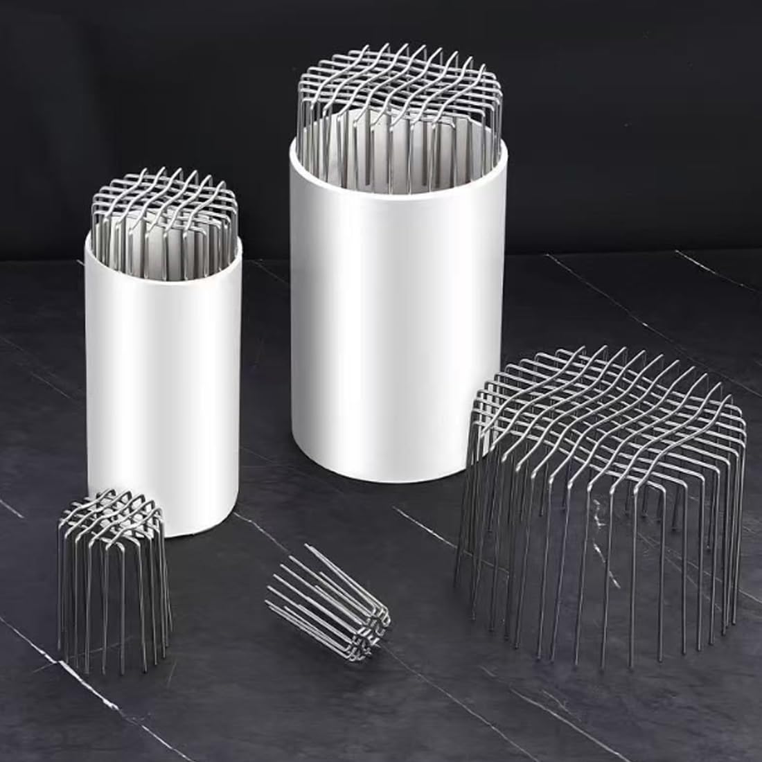 Protector De Canalones, Cubiertas para Desagües Exteriores, Cubierta para Tuberías De Desagüe, Cubiertas De Acero Inoxidable 304 para Evitar La Acumulación De Hojas(Fits 110mm)