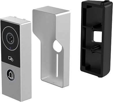 1 * 4pin Video Doorbell Camera for Video Doorbell Intercom System, Work with Monitor, Supports up to Connect 2 Outdoor doorbell and 6 Indoor Screen, Freely Choose Based on Needs