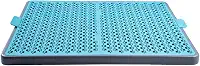 Sanitário Higiênico para Cães, Pipi Dog - 60x45cm - Varias Cores (Rosa) (Azul)