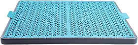 Sanitário Higiênico para Cães, Pipi Dog - 60x45cm - Varias Cores (Rosa) (Azul)