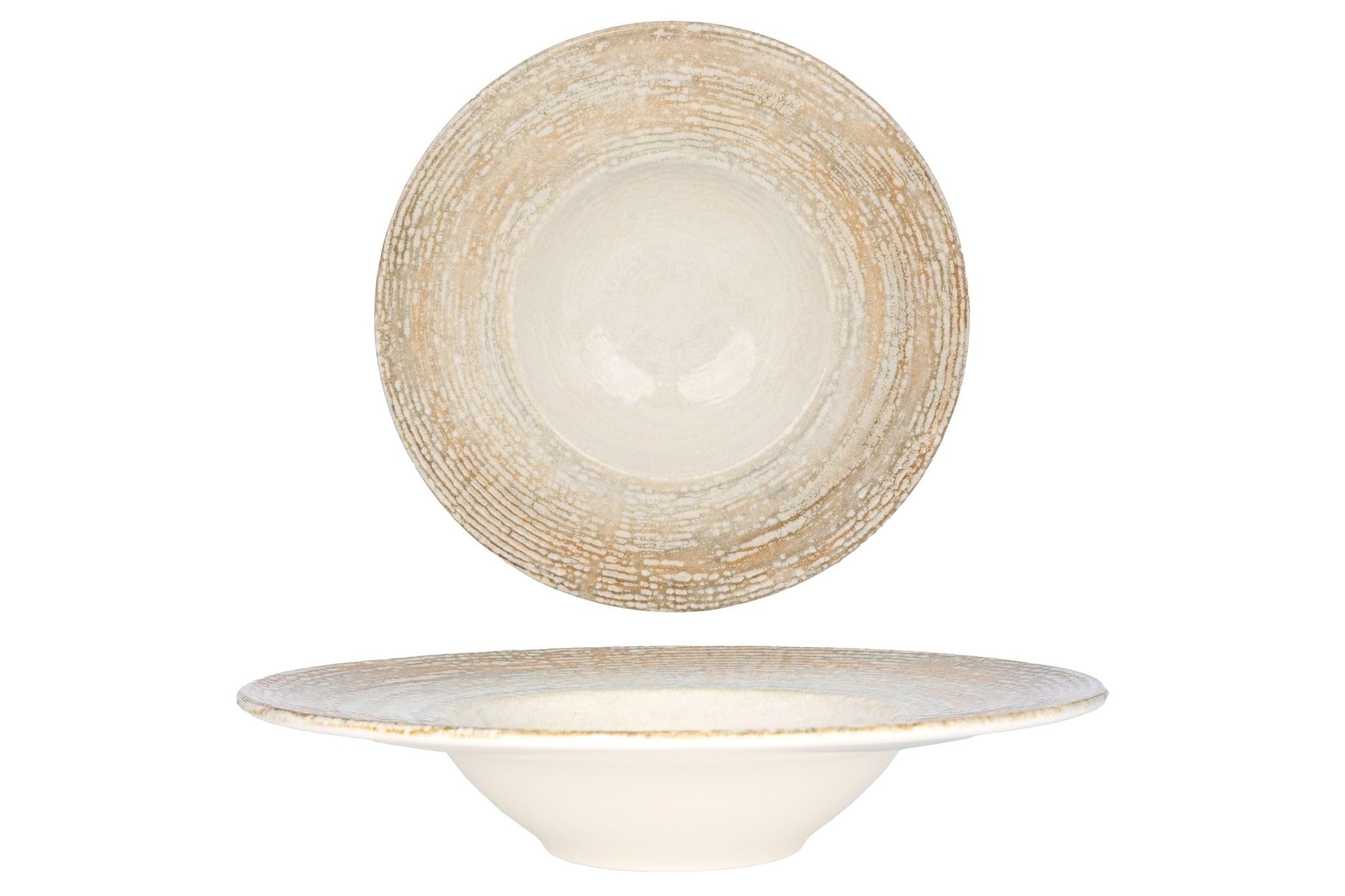 Bonna Talerz do makaronu - Patera - Porcelana - 28 cm (400cc) - zestaw 2 sztuk