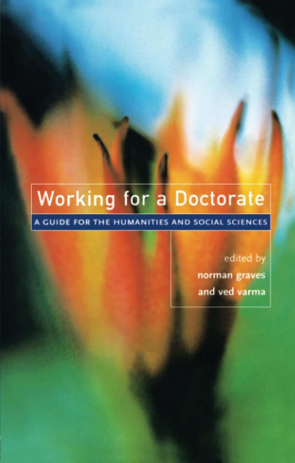 Working for a Doctorate: A Guide for the Humanities and Social S