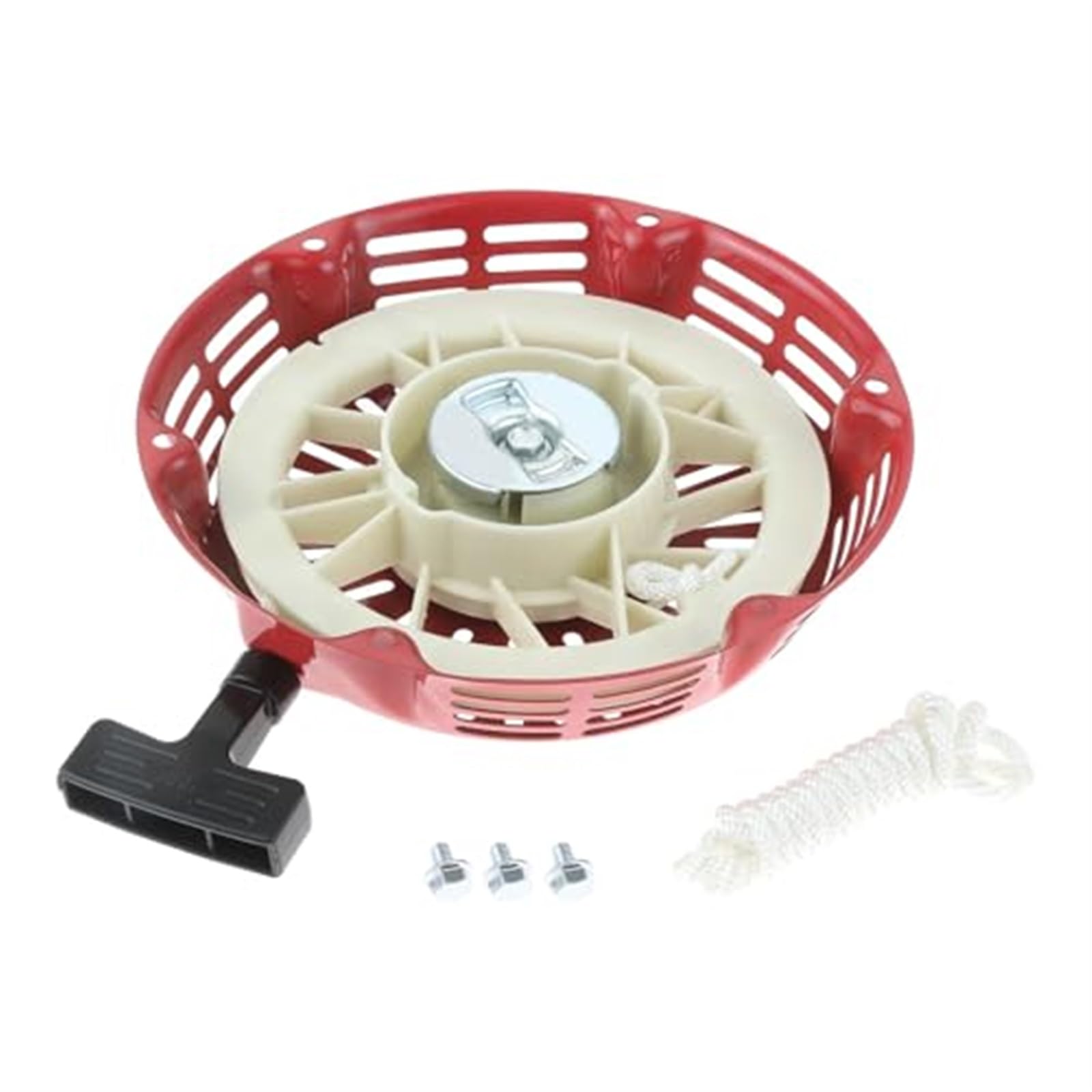 Conjunto de Arranque por Cuerda de Arranque de Retroceso con Kit de Cuerda de tracción for generador de Motor GX340 GX390 GX420 GX610 GX620 11HP 13HP 188F 28400-ZE3-W01 28400-ZE3-W01ZA Arranque