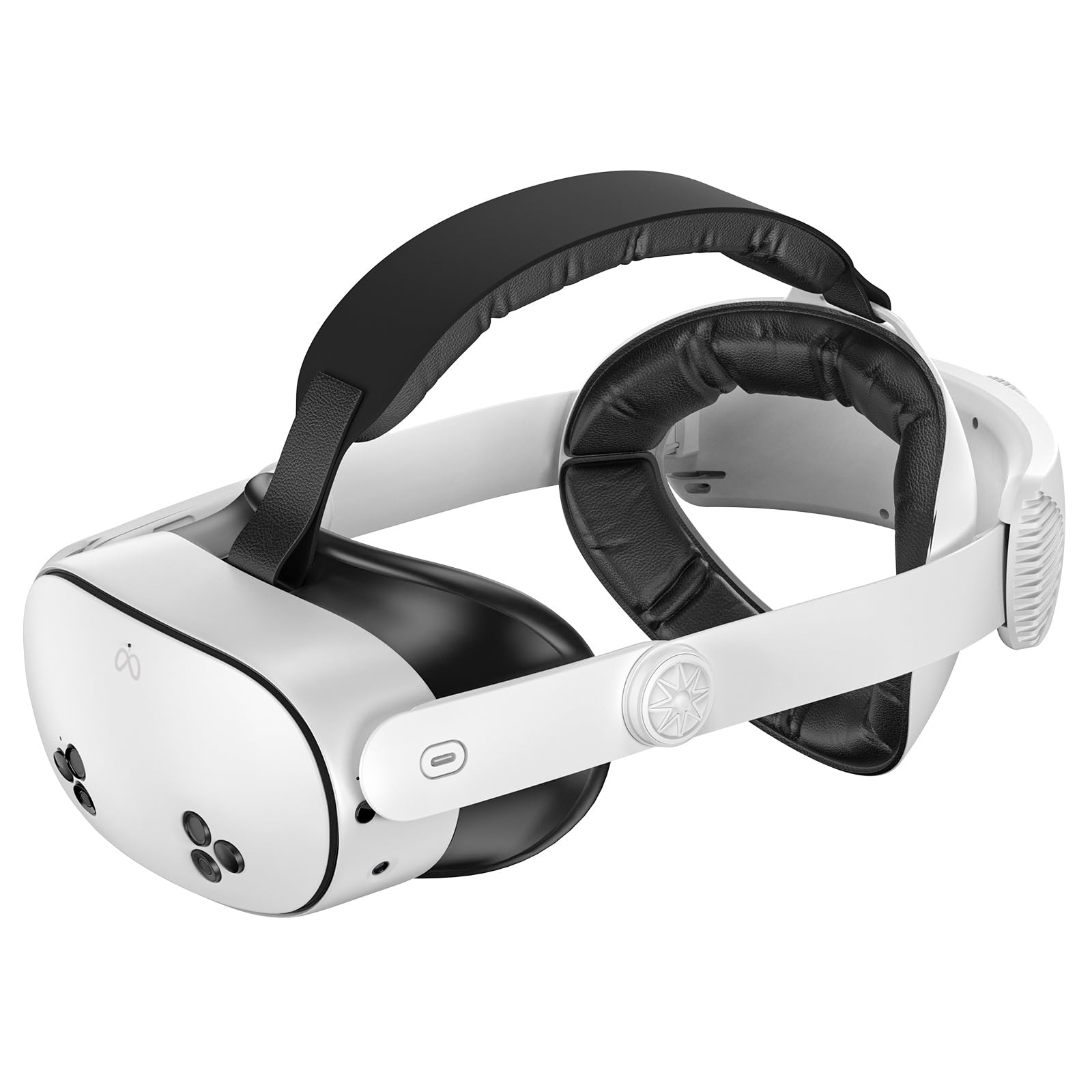 Sangle de tête pour casque de réalité virtuelle Meta Quest 3/3s, avec Oculus Quest /3/3s, sans batterie, soutien amélioré, sangle réglable et confortable