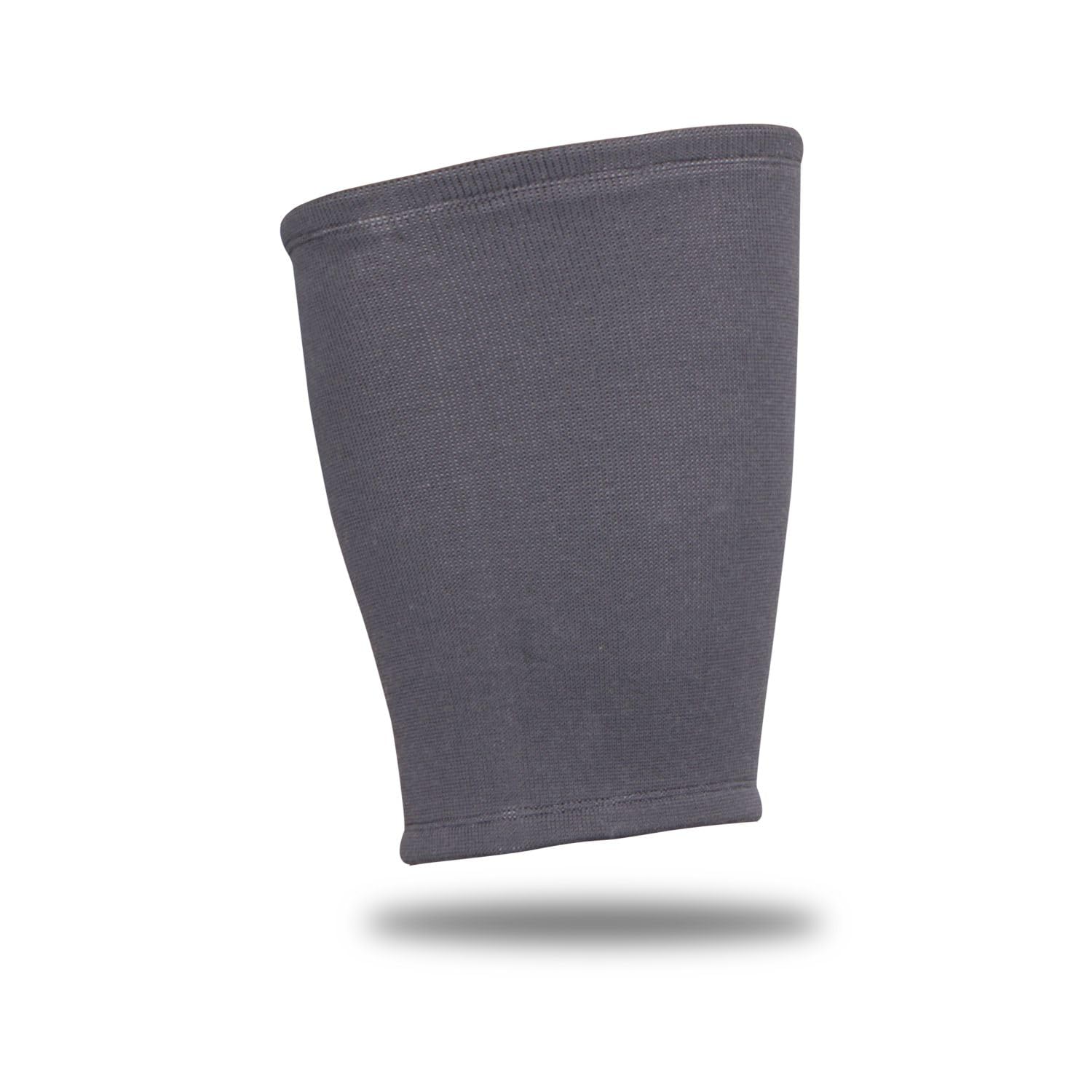 Nivia Super Soft Thigh Support - Slip in, Thigh or Calf Compression, For Shock Absorption Fit in S | M | L | XL & GreyColor, Used for All kind of impact Sports