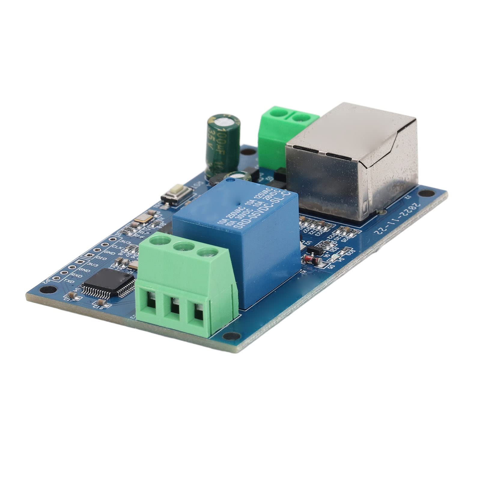 Modulo relè di Rete, Modulo relè RTU a 1 Via Modulo Controller Ethernet Modulo relè di Rete di Controllo LAN, Controllori di Processo