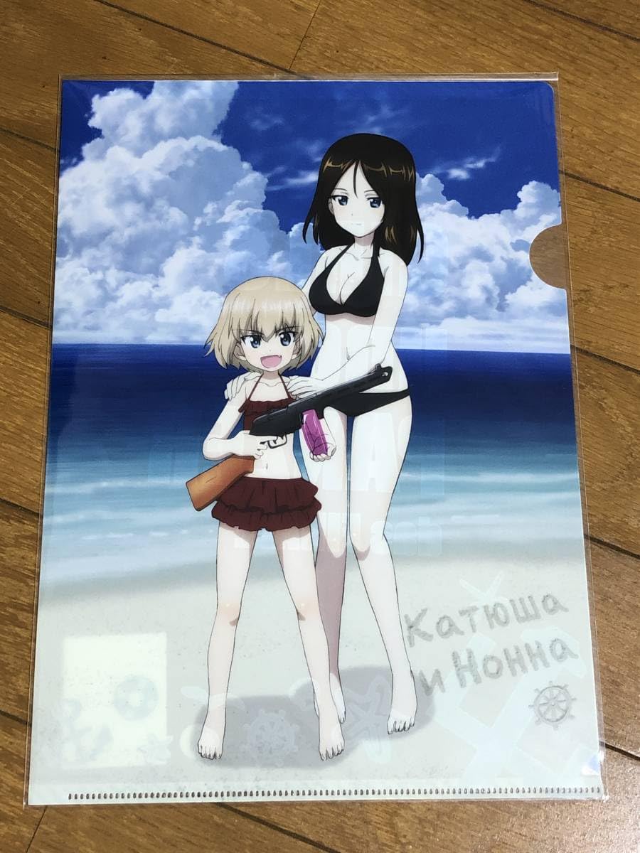 ガールズ&パンツァー クリアファイル 水着 Amazon.co.jp: クリアファイル ガールズ&パンツァー ガルパン ノンナ