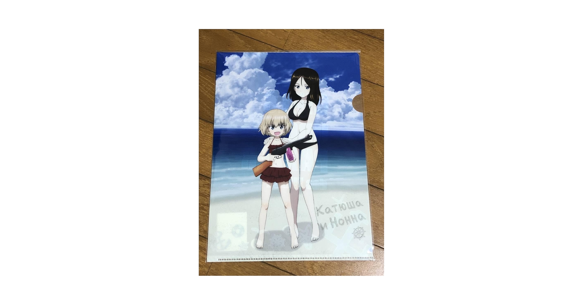 Amazon.co.jp: クリアファイル ガールズ&パンツァー ガルパン ノンナ