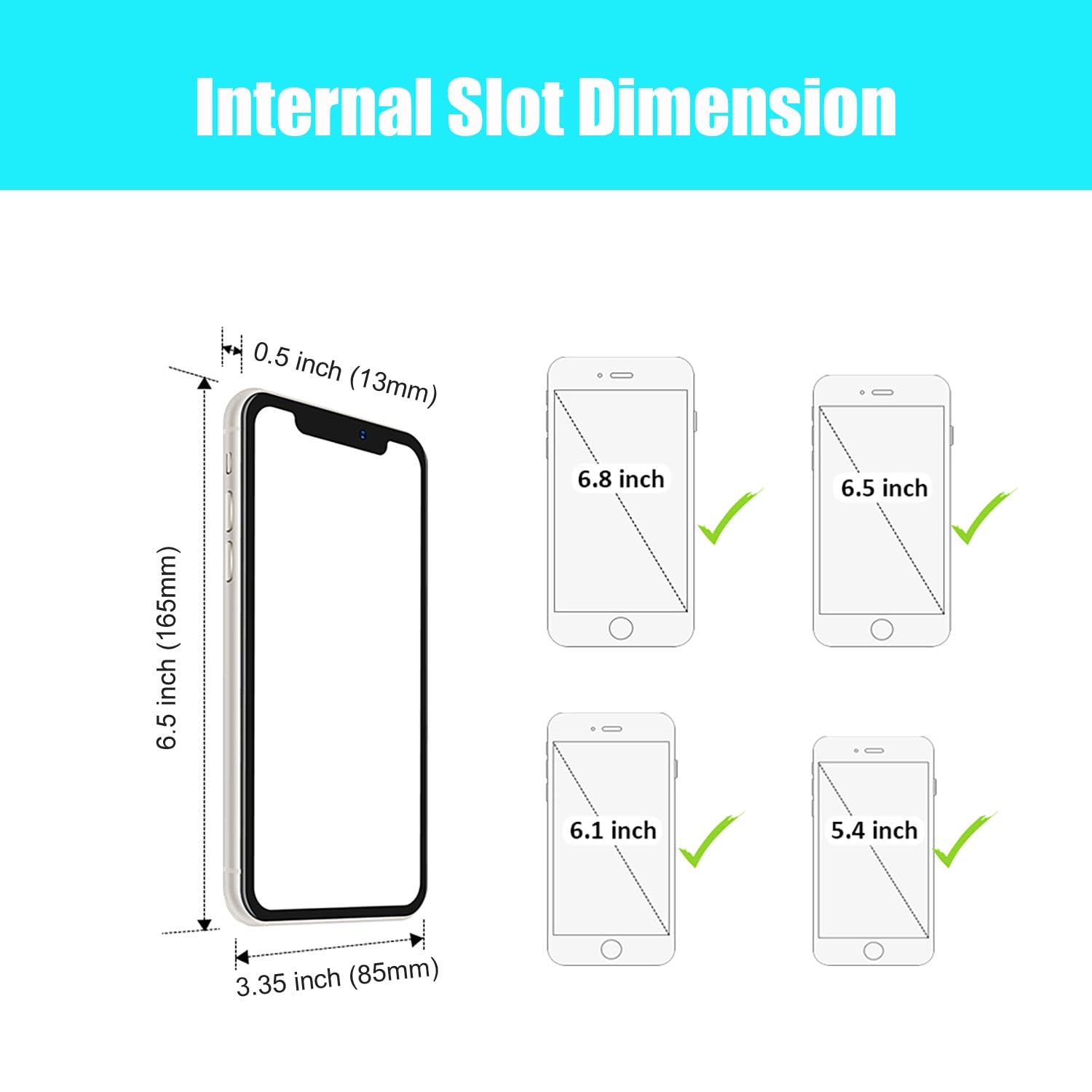 GLOTRENDS B18 18-Slot Cell Phone Storage Box, Portable Design for Carrying and Transportation, IP65 Water Resistant, Cell Phone Organizer and Protective Box