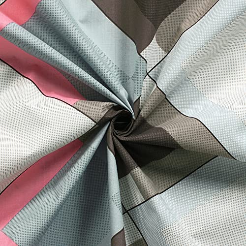 Image of Story@Home 210 TC Spark Collection Single Bedsheet Cotton Combo with 2 Pillow Covers | Multicolor | Abstract (Bedsheet : 145 X 225 cm & Pillow Cover : 40 X 60 cm)