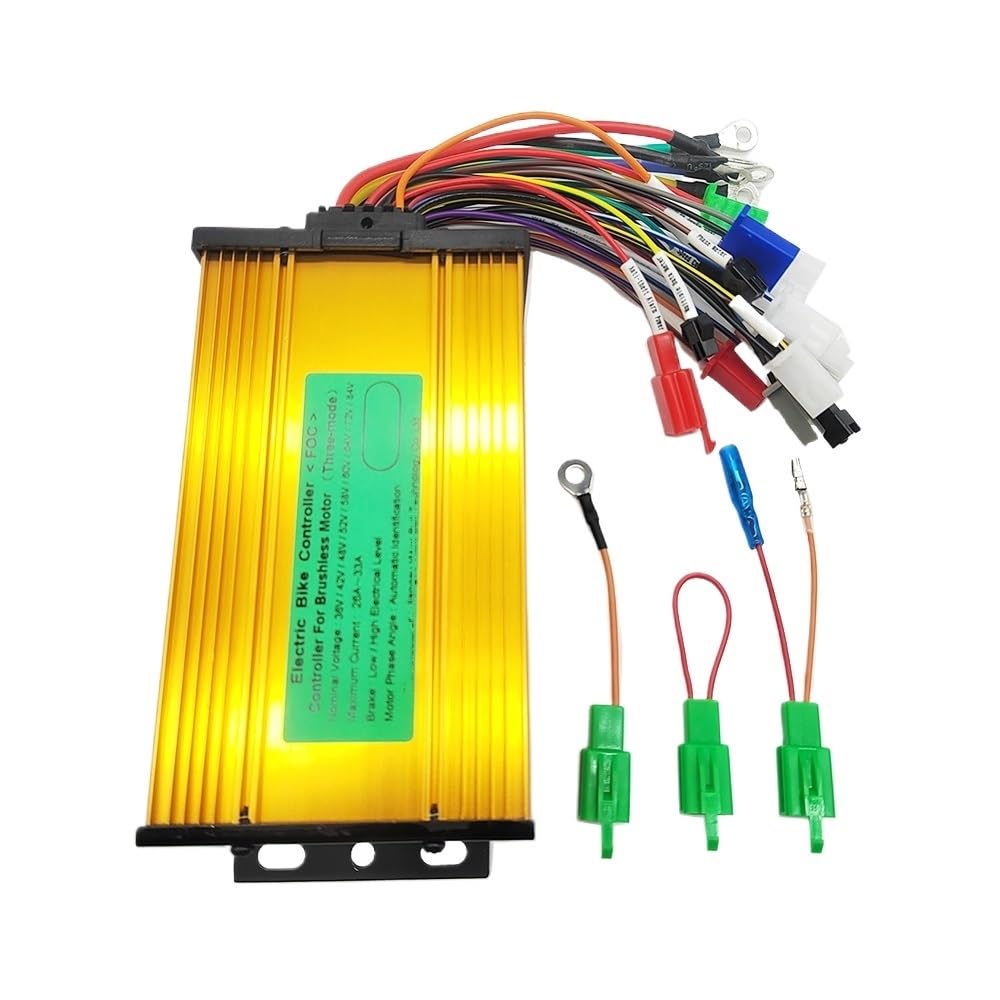 Centralina Monopattino Elettrico 36V 48V 60V 72V 500W 600W 650W 800W 1000W E-bike E-scooter Regolatore Brushless a onda sinusoidale for motore elettrico BLDC Motorino